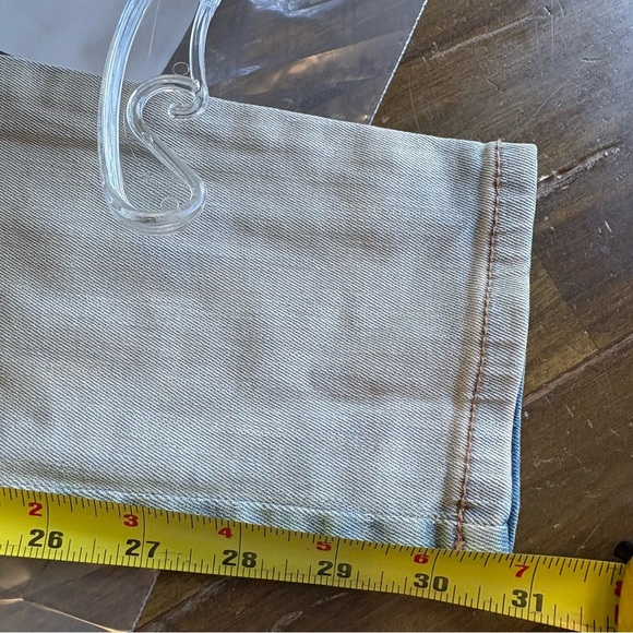 Lanca Perfume Light Wash Jeans Stretch Distressed Brazilian 36 Skinny - Picture 11 of 14